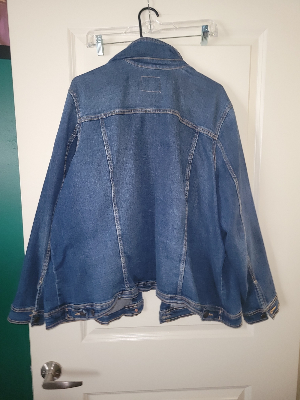 Old Navy Womens Dark Blue Denim Jacket - Picture 3 of 3